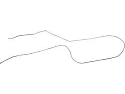 Firebird Fuel Line, Return, Front To Rear, 1/4, 1982-1984