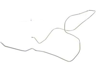 Firebird Fuel Line, Return, Front To Rear, 5/16, 1982-1984