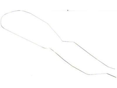 Firebird Fuel Line, Return, Stainless Steel, 1985-1992