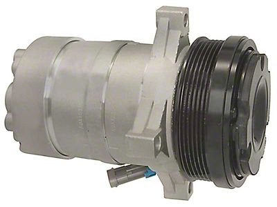 HD6 Style AC Compressor; 6-Groove Clutch (93-97 Firebird)