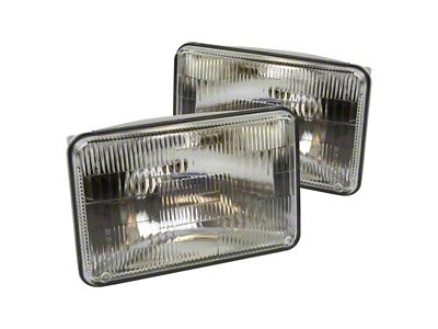 High Beam Headlights; Chrome Housing; Clear Lens (77-81 Firebird)