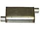 HPM Welded Turbo Offset/Center Muffler; 2-Inch Inlet/Outlet (Universal; Some Adaptation May Be Required)