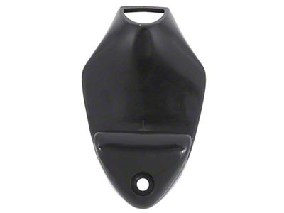 Inside Rear View Mirror Bracket Boot; Black (1967 Firebird Coupe)