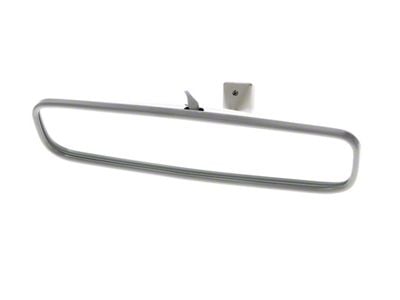 Inside Rear View Mirror with Day-Night; Stainless; 10-Inch (70-71 Firebird)