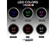 LED Digital Boost Gauge with Black Bezel; 2-1/16-Inch; Green; 0-60 PSI (Universal; Some Adaptation May Be Required)