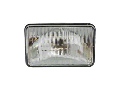 Low Beam Headlight; Chrome Housing; Clear Lens (77-81 Firebird)