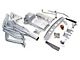 LS Conversion Install Kit with Headers; Low Mount (67-69 Firebird w/ A/C)