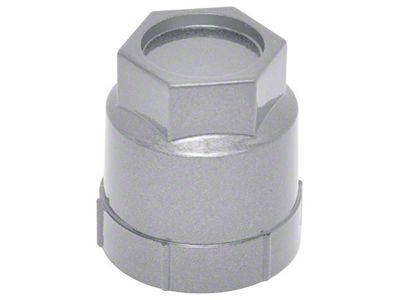 Lug Nut Cap; Silver (82-99 Firebird)