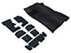 Molded Carpet and Underlay Set; Black (70-73 Firebird w/ Automatic Transmission)