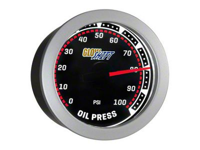 Oil Pressure Gauge; Tinted (Universal; Some Adaptation May Be Required)