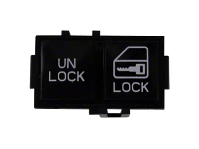 Power Door Lock Switch; Passenger Side (82-92 Firebird)