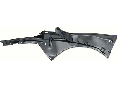 Quarter Panel Brace; Driver Side (1969 Firebird Convertible)