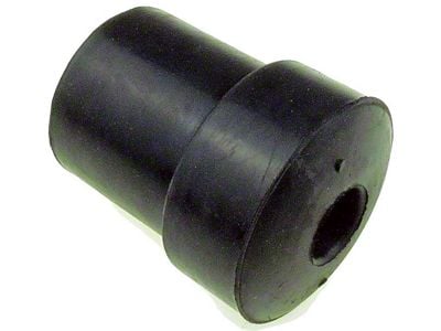 Rear Leaf Spring Shackle Bushing; Rearward (70-81 Firebird)