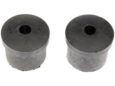 Rear Leaf Spring Shackle Bushings; Lower (67-69 Firebird)