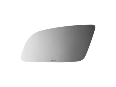 Redi-Cuts Drop Fit Side View Mirror Glass; 7-3/8-Inch x 3-1/8-Inch; Driver Side (82-92 Firebird)