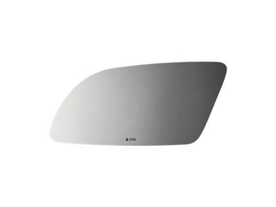 Redi-Cuts Drop Fit Side View Mirror Glass; 7-Inch x 3-Inch; Driver Side (82-92 Firebird)