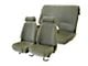 Firebird Seat Covers, Front And Rear, Split Rear Seat, Trans-Am, Chino Velour, 1985-1992