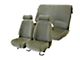 Firebird Seat Covers, Front And Rear, Split Rear Seat, Trans-Am, Encore Velour, 1985-1992