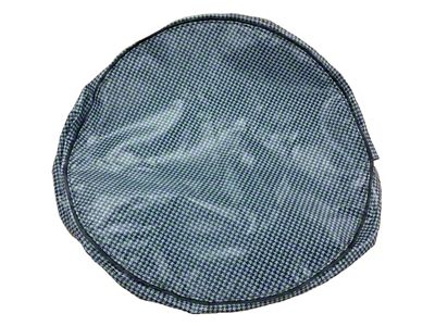 Space Saver Tire Cover Gray Houndstooth 1967-1981