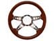 Firebird Steering Wheel, Volante S9, Walnut Wood Finish, 1967-2002 (Recaro edition)