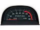 Firebird Tachometer, Hood, 5500-8000 Redline, 1967