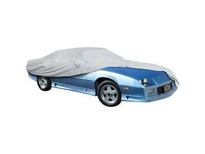 Titanium Plus Outdoor Car Cover; Silver Reflective (93-02 Firebird w/ Spoiler)