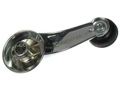 Window Crank Handles; Chrome (67-81 Firebird)