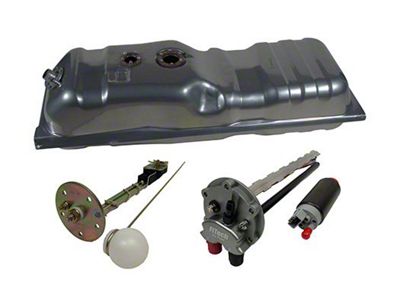 FiTech Fuel Injection Go Fuel EFI Fuel Tank Kit; 340 LPH (73-81 C10/C15/K10/K15/K20 w/ Short Bed)