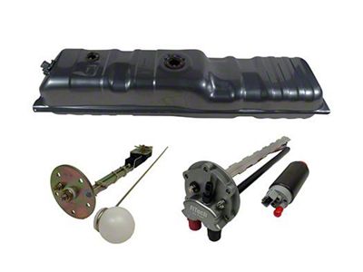 FiTech Fuel Injection Go Fuel EFI Fuel Tank Kit; 340 LPH (73-81 C10/C15/K10/K15/K20 w/ Long Bed)