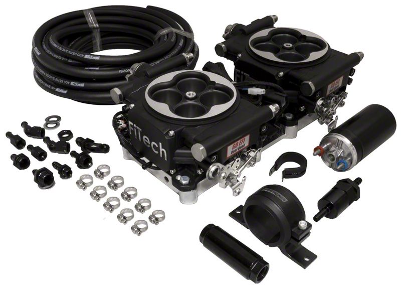 Fitech Fuel Injection Ecklers Go Efi X Dual Quad Hp Self Tuning Fuel Injection Master Kit