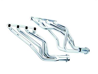 Flaming River 1-5/8-Inch Long Tube Headers for Billet Power Cradle Kits; Ceramic Coated (65-70 Small Block V8 Mustang)