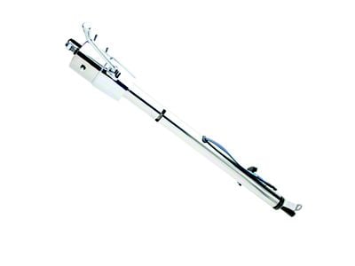 Flaming River Column Shift Collapsible Tilt Steering Column with NSS; Polished (1957 150, 210, Bel Air, Nomad)