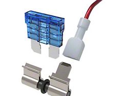 FlexFuse FlexFuse Glass Fuse Converters with Auxiliary Wire Connector; Short; 3-Pack