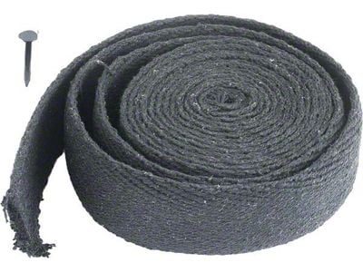 Floorboard Seal Set - 1 Piece - 120 Woven Lacing & 1 Package Of Tacks - Ford