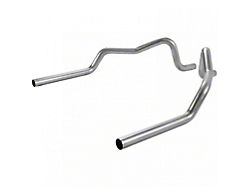 Flowmaster 2.50-Inch Pre-Bent Tailpipes; Aluminized Steel (67-81 Camaro)