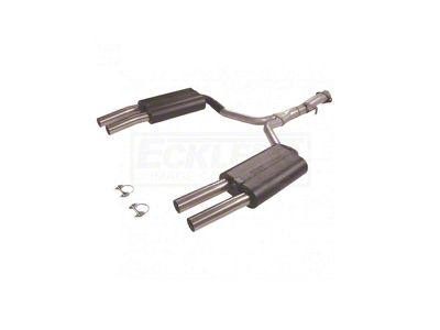 Flowmaster Force II Cat-Back Exhaust System (86-90 Corvette C4)