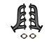 Flowtech LS Swap Exhaust Manifolds; Black Ceramic (70-81 Camaro)