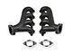 Flowtech LS Swap Exhaust Manifolds; Black Ceramic (70-81 Camaro)