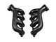 Flowtech LS Swap Exhaust Manifolds; Black Ceramic (70-81 Camaro)