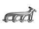 Flowtech LS Swap Exhaust Manifolds; Silver Ceramic (70-81 Camaro)