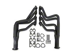 Flowtech 1-3/4-Inch Long Tube Headers; Black Painted (70-72 6.6L Camaro)