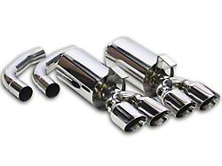 Flowtech Axle-Back Exhaust with Polished Tips (92-96 Corvette C4)