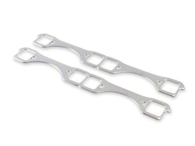 Flowtech Dead Soft Layered Header Gaskets; Square Ports (55-57 Small Block V8 150, 210, Bel Air)