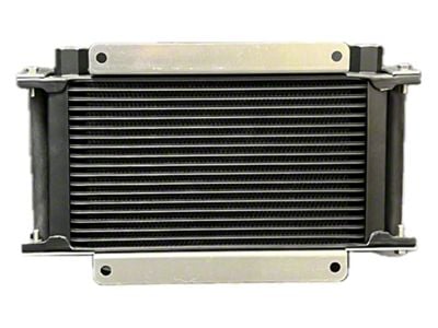 FLUIDYNE High Performance E-Line Stacked Plate Oil Cooler; 19-Row (Universal; Some Adaptation May Be Required)