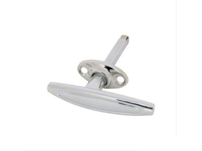 Exterior Door Handle; Chrome (28-31 Model A Phaeton, Roadster)