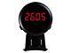 LED Digital Tachometer and Shift Light; Black and Red (Universal; Some Adaptation May Be Required)