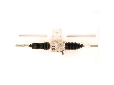 Manual Rack and Pinion with Chrome Bracket; Center-Steer (28-31 Model A, Model AA)