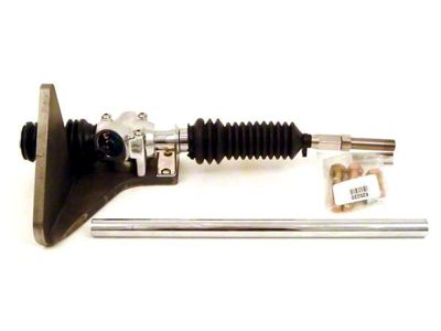 Manual Rack and Pinion with Paintable Bracket; Cross-Steer (28-31 Model A, Model AA)