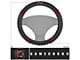 Steering Wheel Cover with University of South Carolina Logo; Black (Universal; Some Adaptation May Be Required)