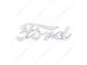 Hood Side Emblem; Ford Script (1939 Ford Car, Ford Truck)